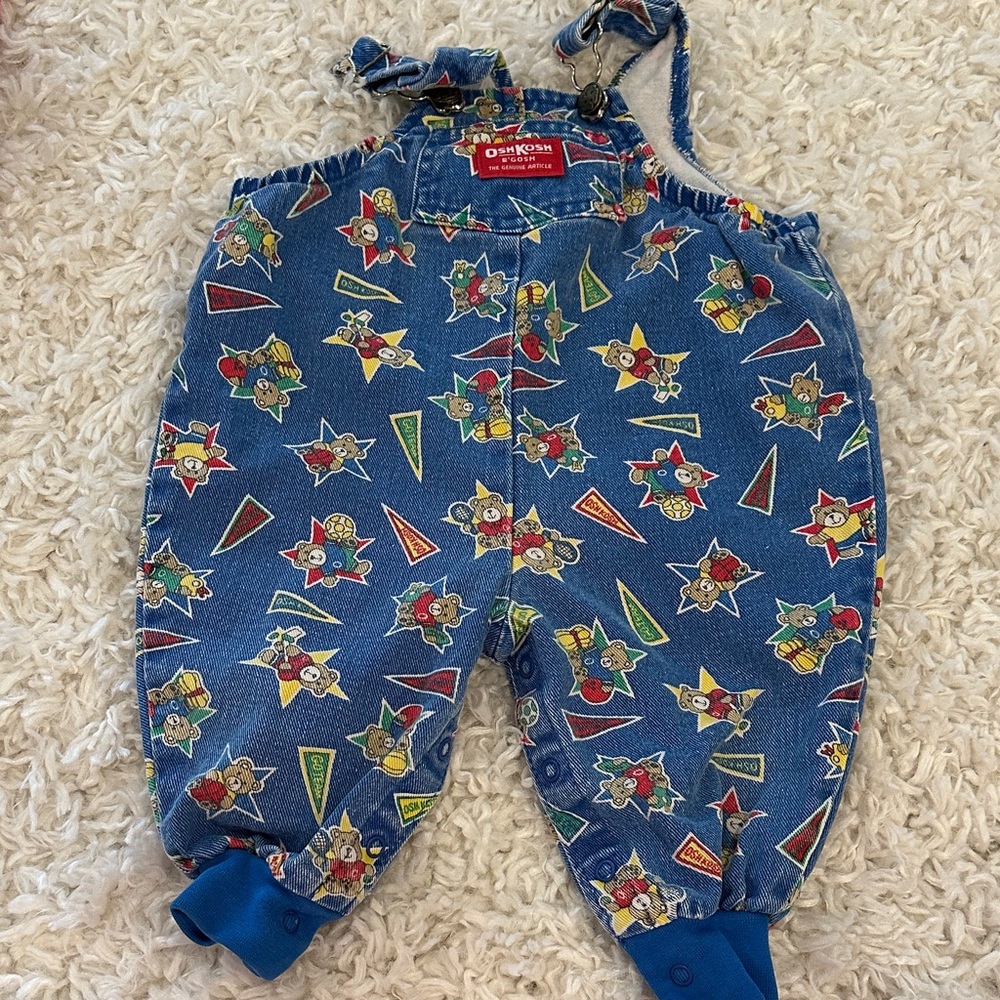 OshKosh Bear Vintage Overalls